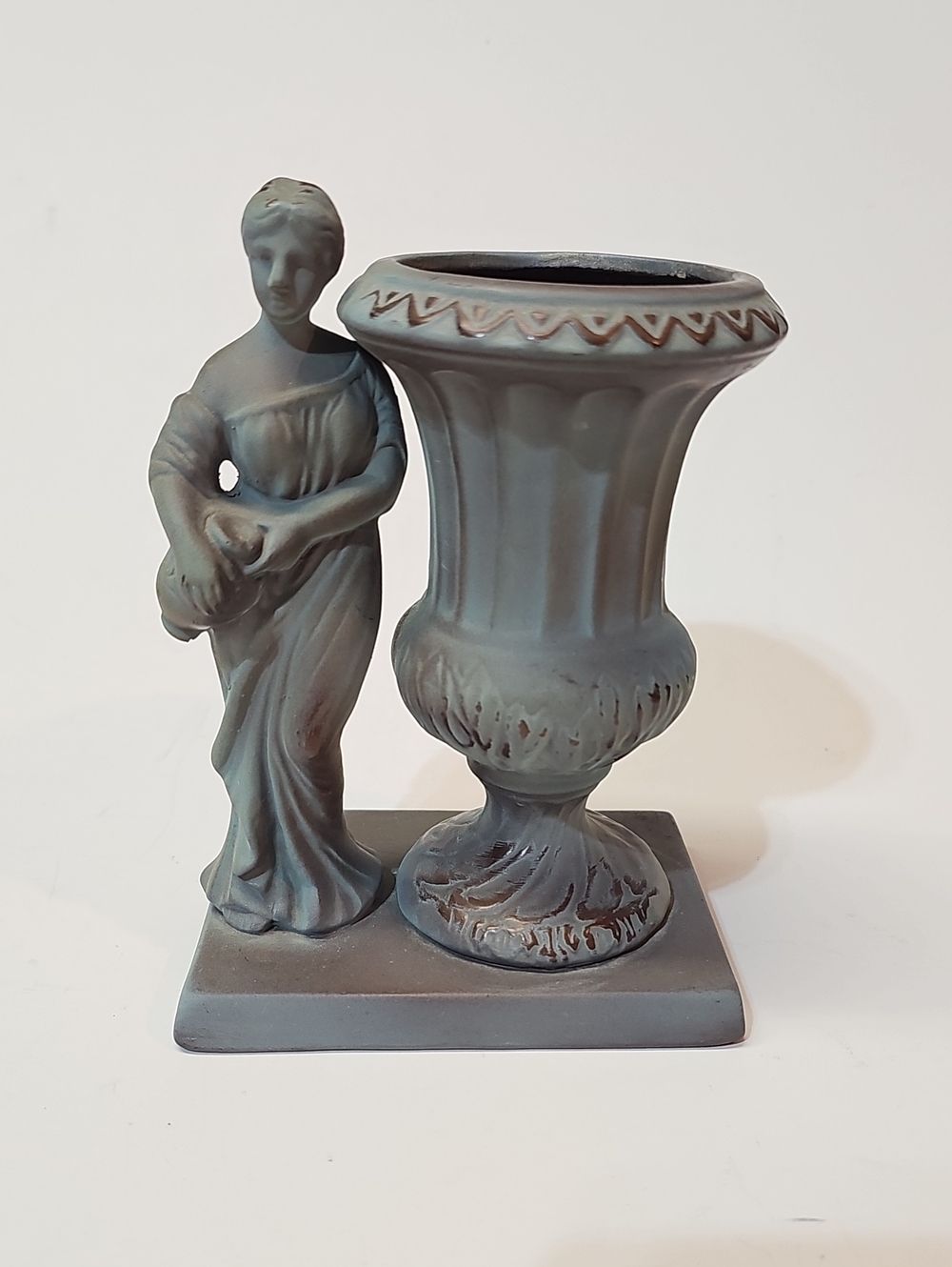 Vintage Inarco Neoclassical Grecian Lady Woman with Urn Planter - Picture 2 of 16